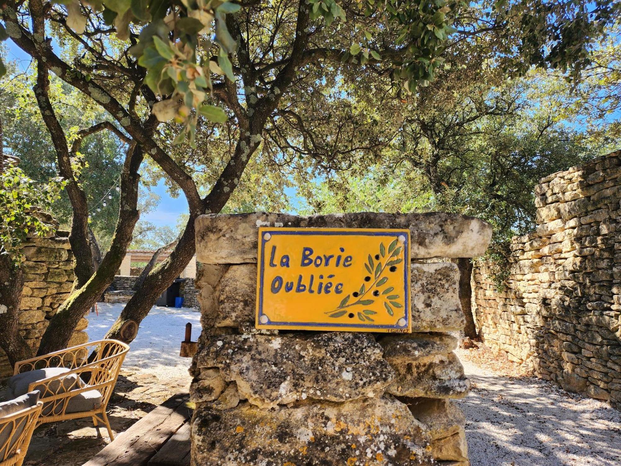La Borie Oubliee Villa Gordes Exterior photo